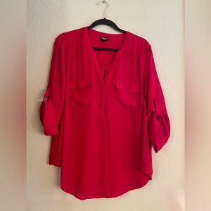 Torrid Harper size 1 - Red blouse